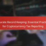 Accurate Record Keeping: Essential Practices for Cryptocurrency Tax Reporting
