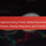 Cryptocurrency Prices: Global Economic Events, Market Reactions and Trends