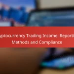 Cryptocurrency Trading Income: Reporting Methods and Compliance