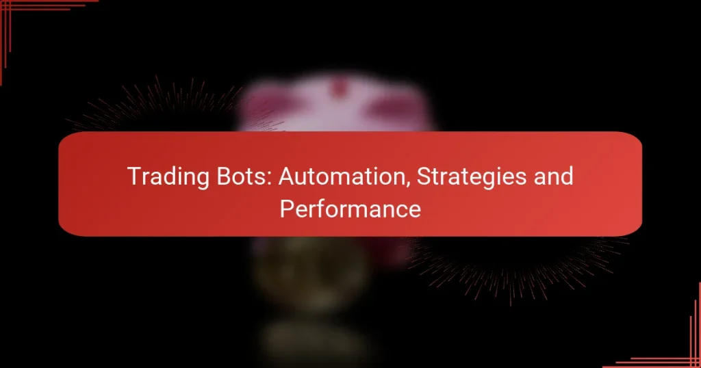 Trading Bots: Automation, Strategies and Performance